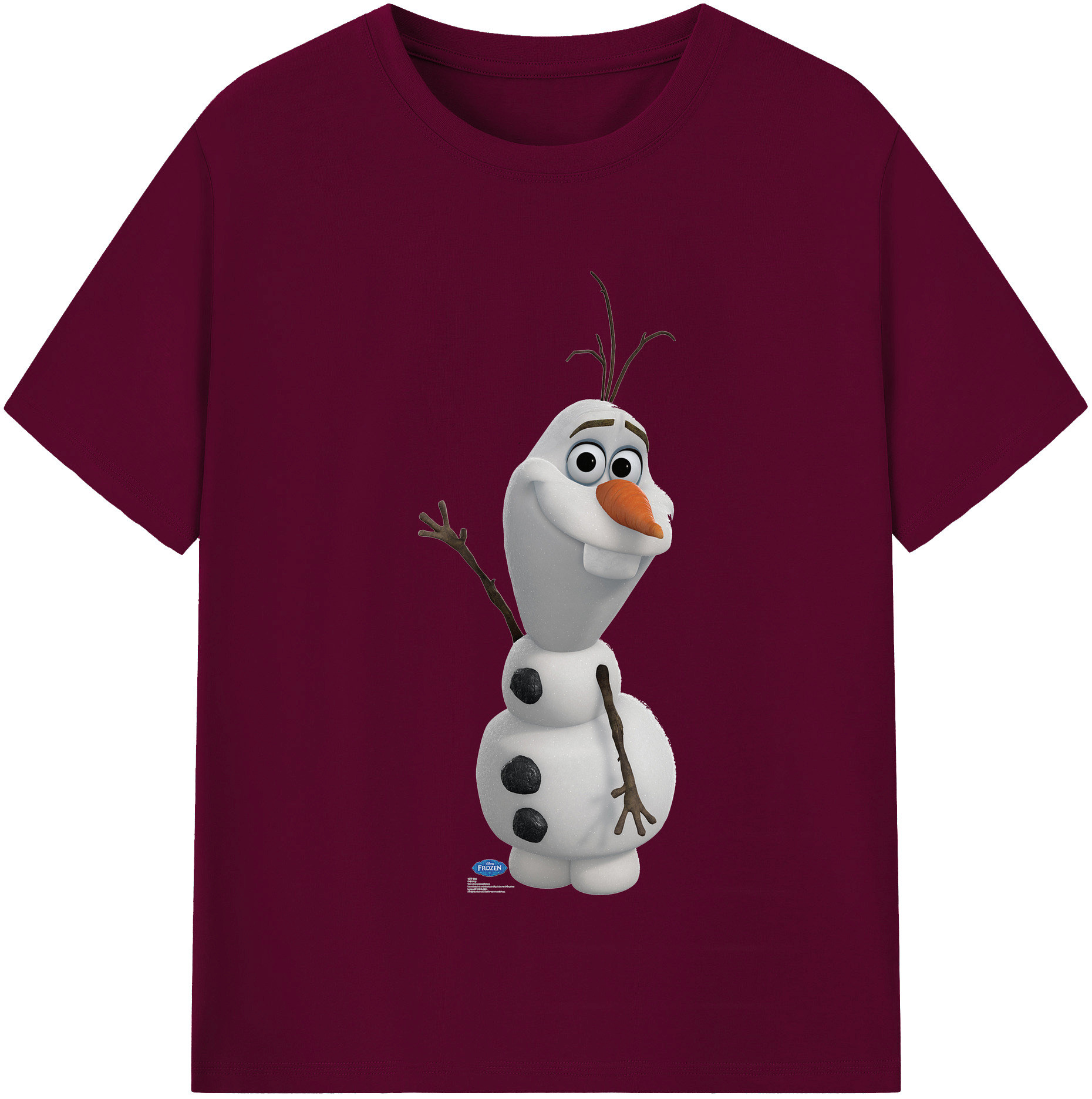 （画像用） アナと雪の女王 アンナ エルサ Frozen Anna Elsa レディースカジュアルプリントTシャツ（綿100％）